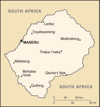 Lesotho–South Africa border